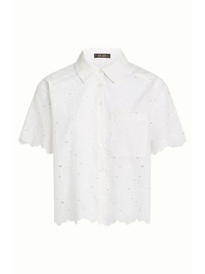 Camisa bordada blanca