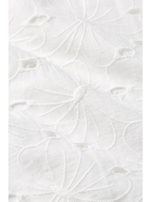 Camisa bordada blanca
