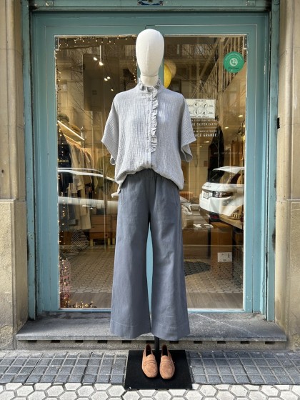 Pantalón loneta gris