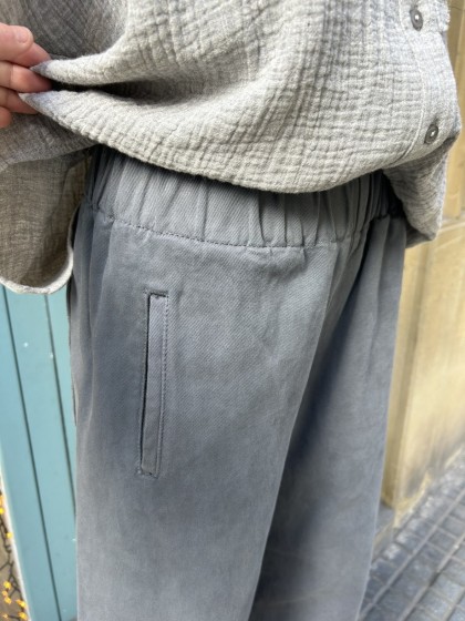 Pantalón loneta gris