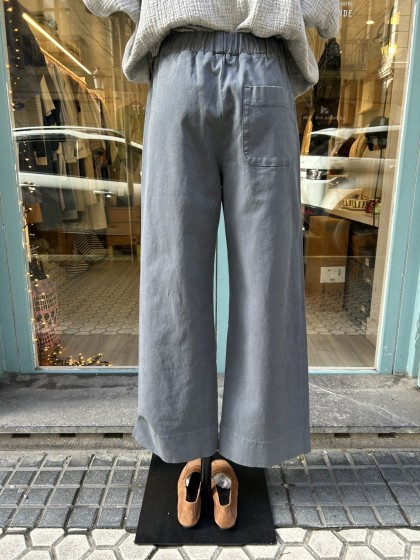 Pantalón loneta gris