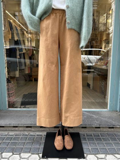 Pantalón loneta caramelo
