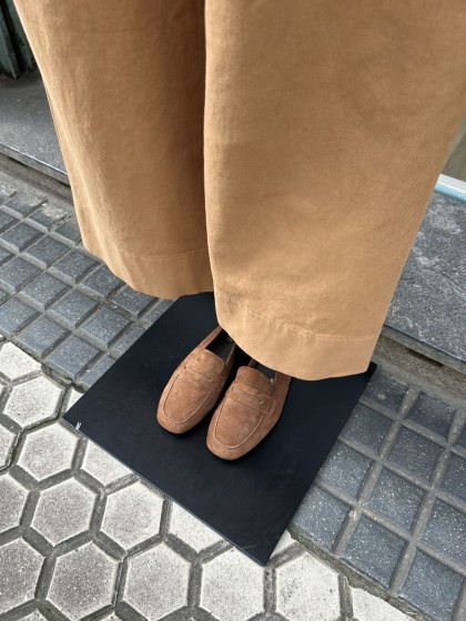 Pantalón loneta caramelo