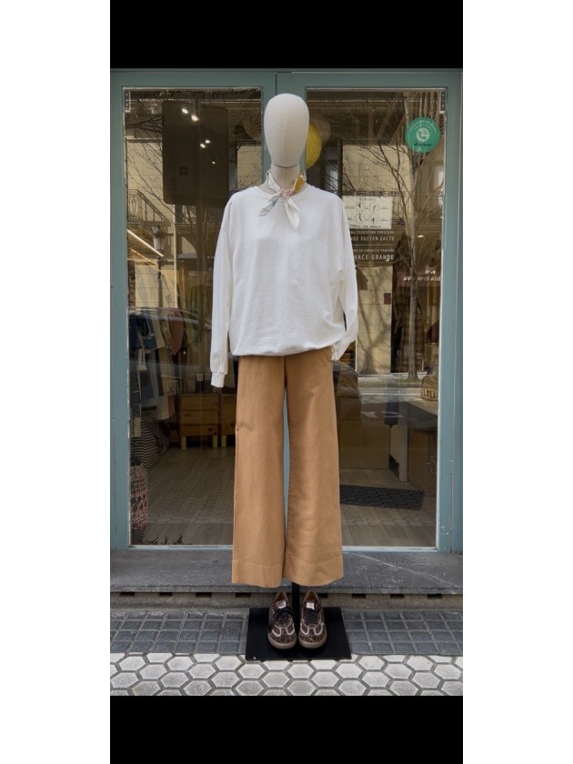 Sudadera blanca lavada