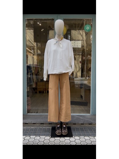 Sudadera blanca lavada