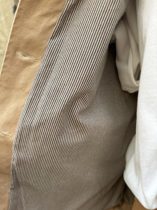 Chaqueta cargo beige