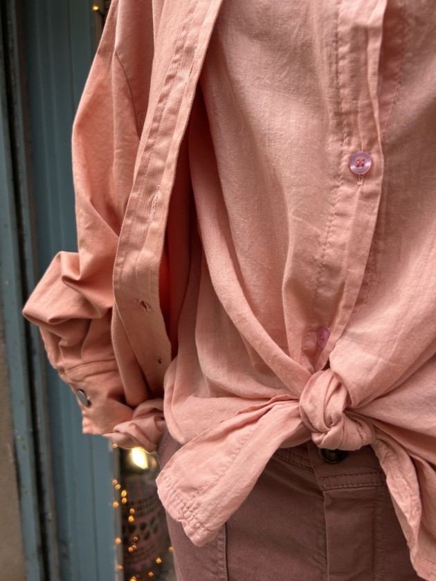 Camisa salmón