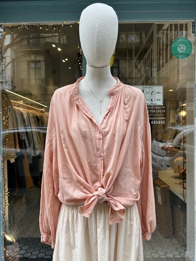 Camisa salmón