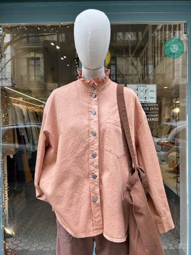 Sobrecamisa salmón